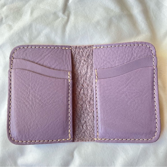 Portland Leather Goods Jellyfish Vertical Bifold Wallet - Picture 3 of 5